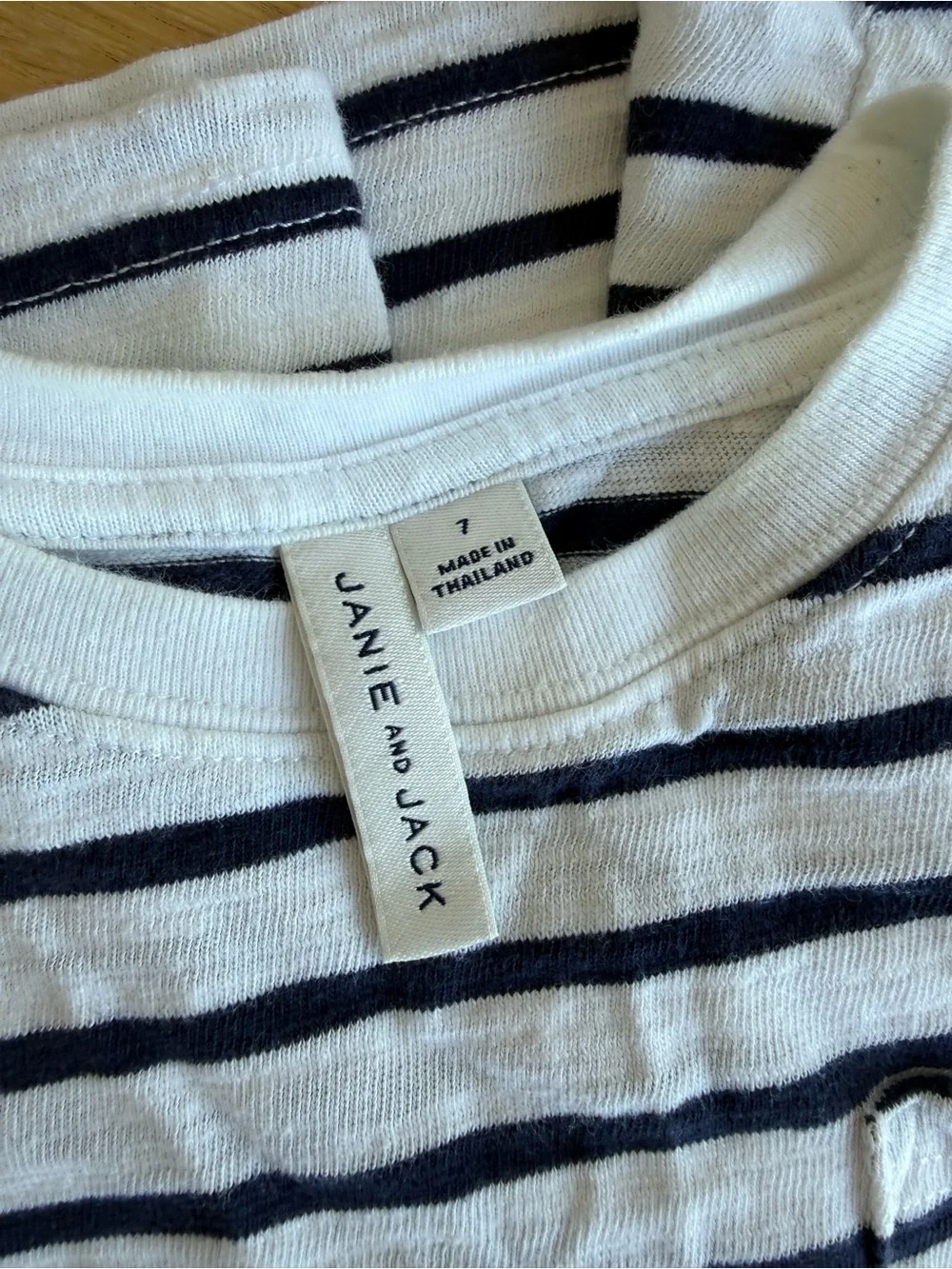 Janie and Jack Cotton Striped Tee